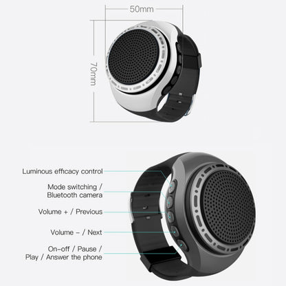 U6 Watch-shaped Wearable Bluetooth Speaker Selfie Sports Smart Speaker
