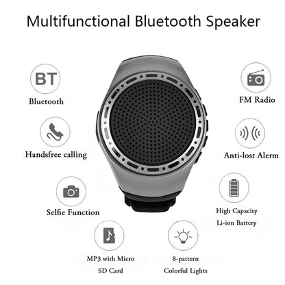 U6 Watch-shaped Wearable Bluetooth Speaker Selfie Sports Smart Speaker