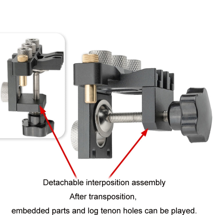 Ganwei 3 in 1 Mini Woodworking Positioning Punch Embedded Parts, MG0-001-0048-A, MG0-001-0048-B