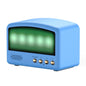 BT11-D Mini Card USB Flash Drive FM Radio Retro Wireless Bluetooth Speaker, Pearwood, Red, Pink, Blue