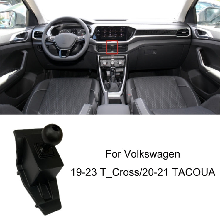 For Volkswagen Car Air Outlet Modified Mobile Phone Holder Base