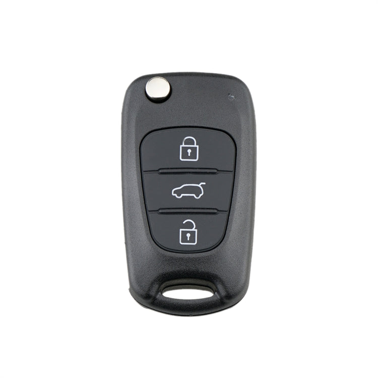 For Hyundai / Kia 3-Button Folding Car Key Shell