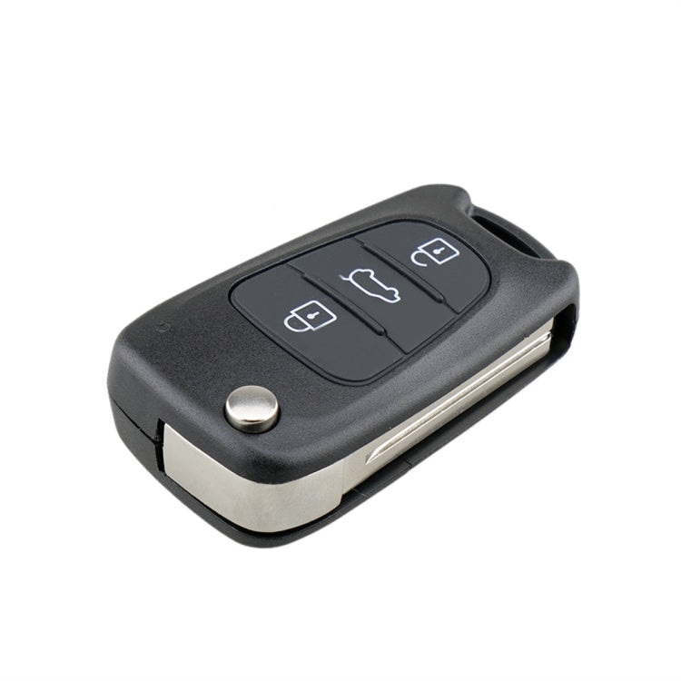 For Hyundai / Kia 3-Button Folding Car Key Shell