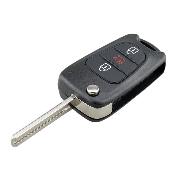 For Hyundai / Kia 3-Button Folding Car Key Shell