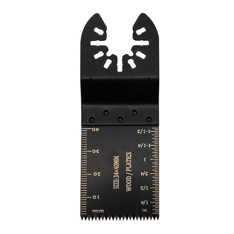 2pcs Trimmers High Carbon Steel Straight Saw Blade For Multi Tool, Small Teeth, 45mm Fine Teeth