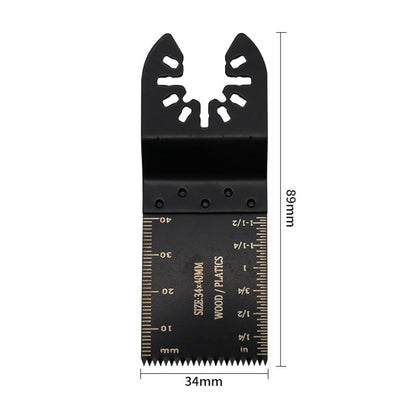 2pcs Trimmers High Carbon Steel Straight Saw Blade For Multi Tool, Small Teeth, 45mm Fine Teeth