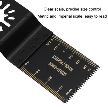 2pcs Trimmers High Carbon Steel Straight Saw Blade For Multi Tool, Small Teeth, 45mm Fine Teeth