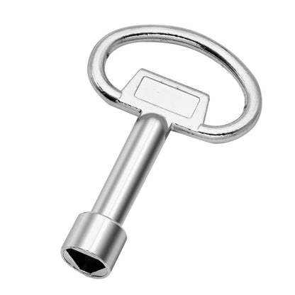 5pcs Water Valve Chassis Triangular Key Wrench, Large, Small