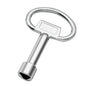 5pcs Water Valve Chassis Triangular Key Wrench, Large, Small