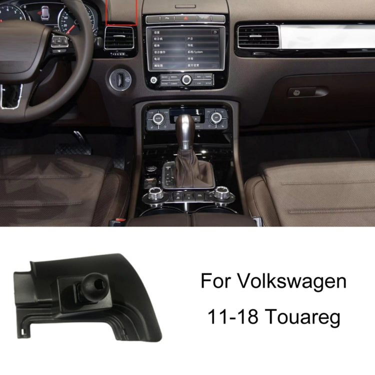 For Volkswagen Car Air Outlet Modified Mobile Phone Holder Base