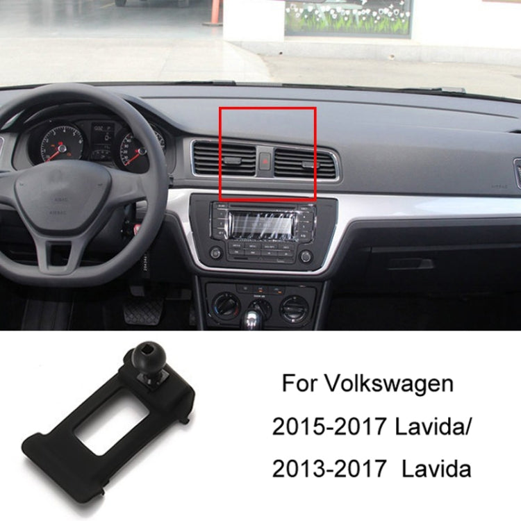 For Volkswagen Car Air Outlet Modified Mobile Phone Holder Base