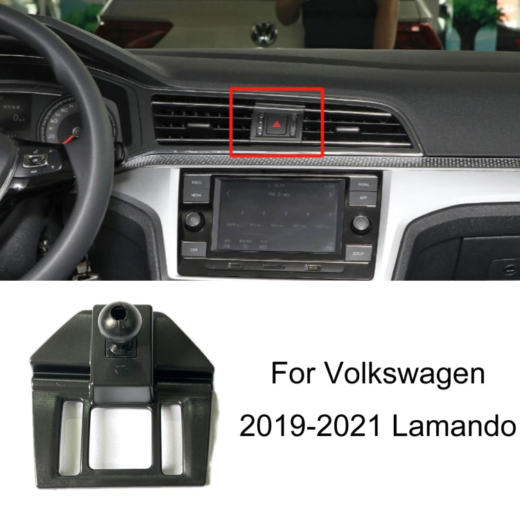 For Volkswagen Car Air Outlet Modified Mobile Phone Holder Base