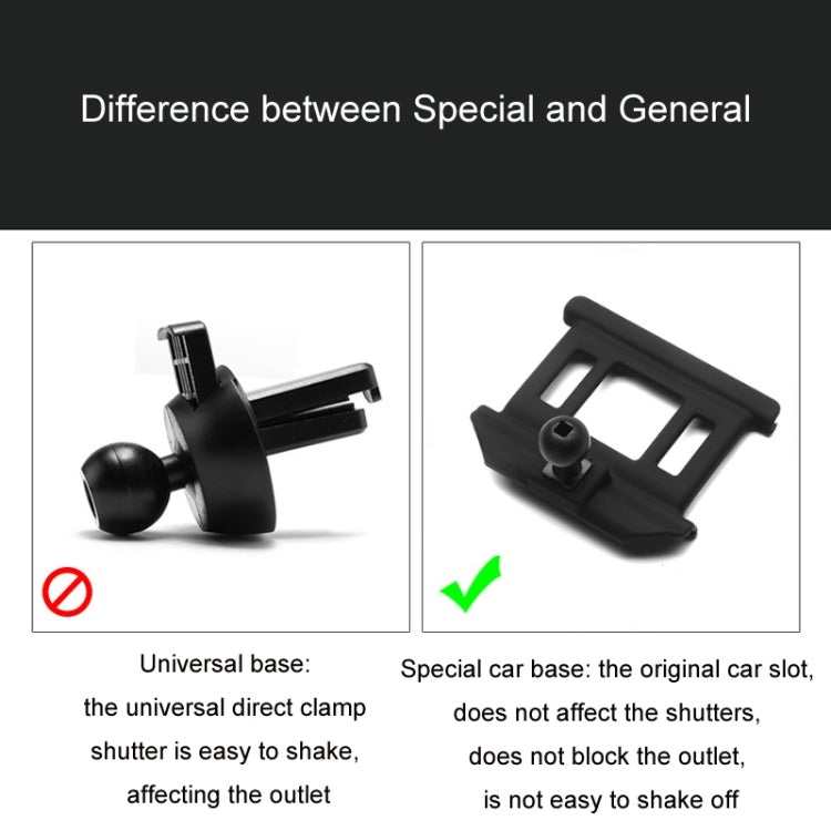 For Audi Left Driving Car Mobile Phone Holder Mounting Base