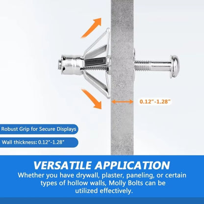 Semi-automatic Hollow Gecko Tensioner Expansion Screw Manual Installation Tool, 72pcs /Set, Single