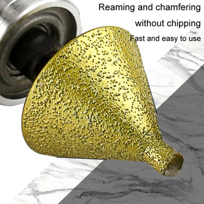 Diamond Chamfering Machine Conical Grinding Bit Tile Marble Quartz Drilling Hole Reamer Angle Grinder Drill Bit