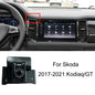 For Skoda Left Driving Car Special Mobile Phone Navigation Bracket Base