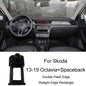 For Skoda Left Driving Car Special Mobile Phone Navigation Bracket Base