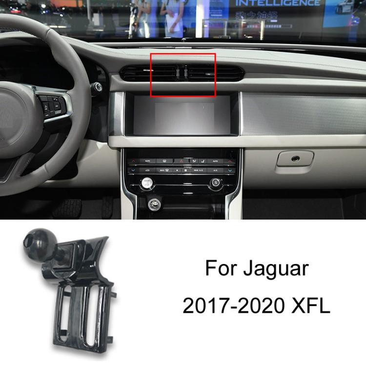 For Jaguar Left Driving Car Special Mobile Phone Navigation Bracket Base