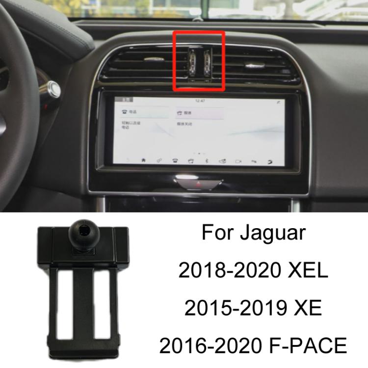 For Jaguar Left Driving Car Special Mobile Phone Navigation Bracket Base