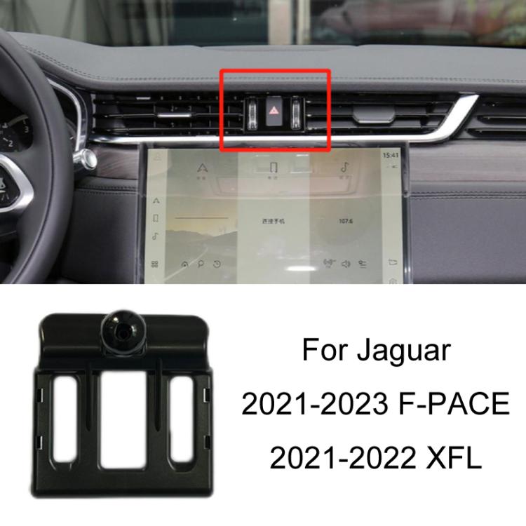 For Jaguar Left Driving Car Special Mobile Phone Navigation Bracket Base