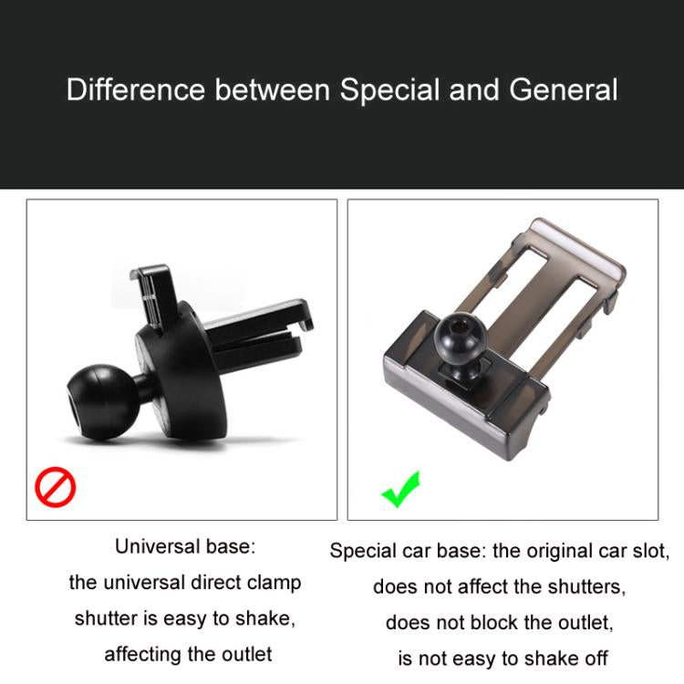 For Jaguar Left Driving Car Special Mobile Phone Navigation Bracket Base