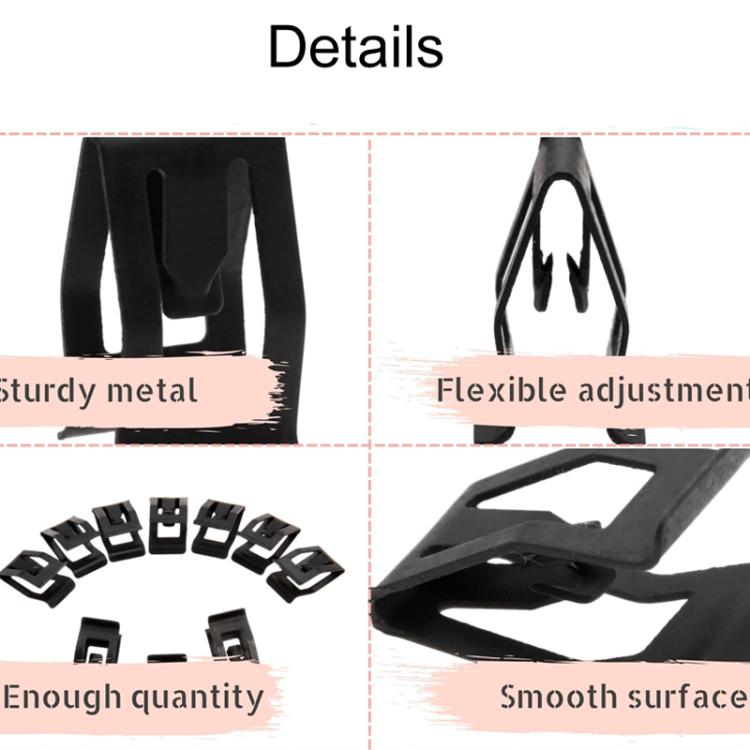 Universal For Car Dashboard Decorative Metal Clips