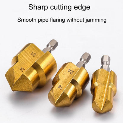 20 / 25 / 32 Hexagonal Shank PPR Step Drill Bits Leak Repairing And Connecting Tools