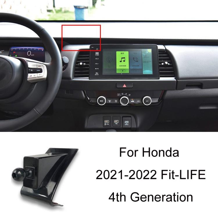 For Honda Left-hand Drive Car-Mounted Mobile Phone Navigation Holder Base