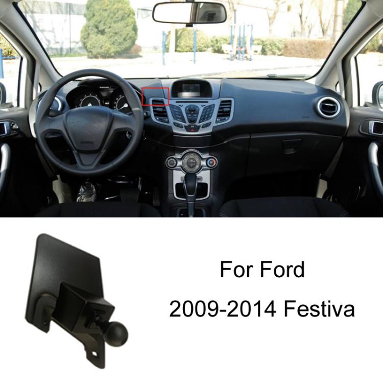 For Ford Left Driving Car Special Mobile Phone Navigation Bracket Base