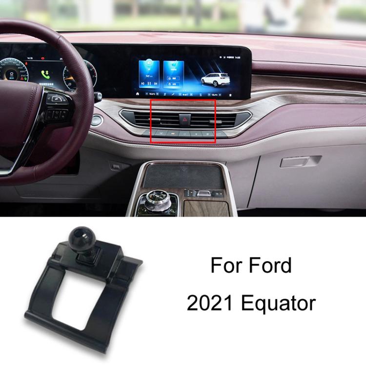 For Ford Left Driving Car Special Mobile Phone Navigation Bracket Base