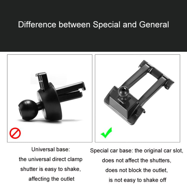For Ford Left Driving Car Special Mobile Phone Navigation Bracket Base