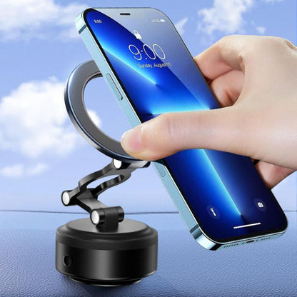 D23-2 Vehicle Vacuum Adsorption Mobile Phone Holder Folding Magnetic Dashboard Navigation Holder