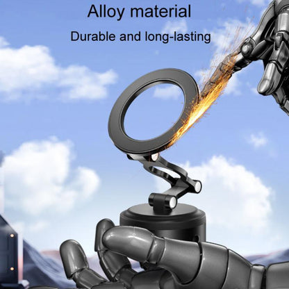 D23-2 Vehicle Vacuum Adsorption Mobile Phone Holder Folding Magnetic Dashboard Navigation Holder