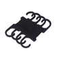 4pcs / Set Car Seatback Headrest Hooks Hidden Anti-Knock Car Rear Seat Organizer Hangers