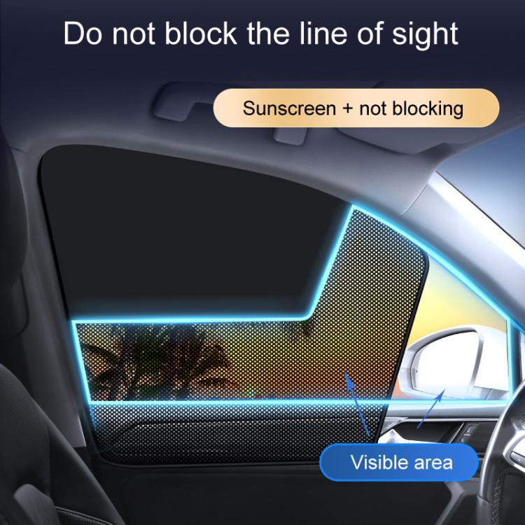 Universal Magnetic Car Sunshade Double Splicing Design Breathable Car Curtains, Vertical Splicing Driver, Vertical Splicing Passenger, Vertical Splicing Left Rear, Vertical Splicing Right Rear, Horizontal Splicing Driver, Horizontal Splicing Passenger�...