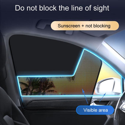 Universal Magnetic Car Sunshade Double Splicing Design Breathable Car Curtains, Vertical Splicing Driver, Vertical Splicing Passenger, Vertical Splicing Left Rear, Vertical Splicing Right Rear, Horizontal Splicing Driver, Horizontal Splicing Passenger�...