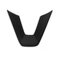For Tesla Model 3 Car Modification Interior Carbon Fiber Steering Wheel Patch, Matte, Glossy