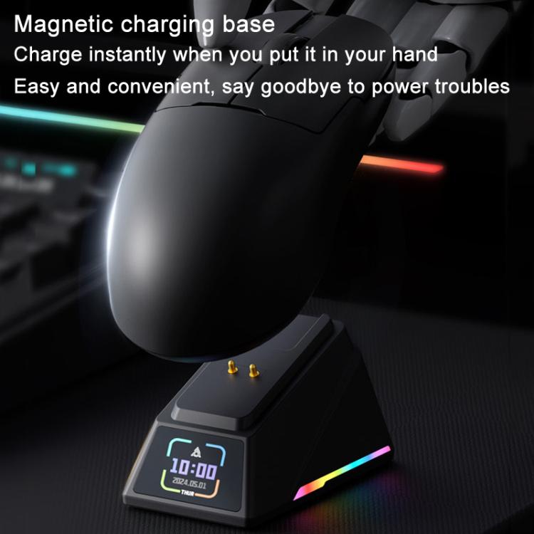 Ajazz AJ159 APEX Gaming Mouse PAW3395 Wireless Tri-Mode Lightweight With Charging Dock Mouse