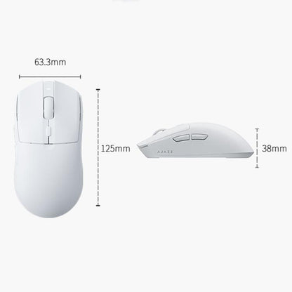 Ajazz AJ139 Pro Gaming Mouse Lightweight PAW3395 Wireless 2.4G + Wired Dual Mode Computer Mouse