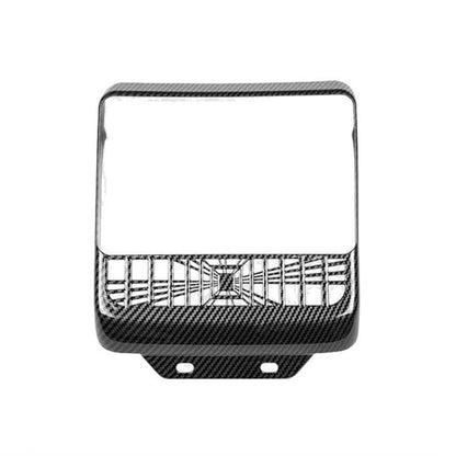 For Tesla New Model 3 / Y Car Rear Air Conditioning Vent Protection Frame, Matte Carbon Pattern, Glossy Carbon Pattern, Matte Black