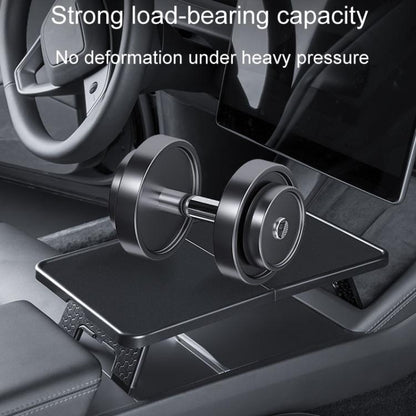 For Tesla Model Y / 3 Car Front Center Control Plate Folding Tray Table