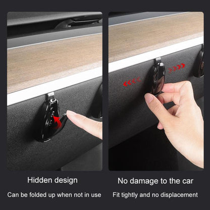 For Tesla Model 3 / Y 2022-2024 Passenger Concealed Glove Box Hook