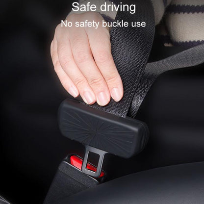 For Tesla Model 3 / Y Car Seat Belt Anti-Collision Silicone Protective Cover