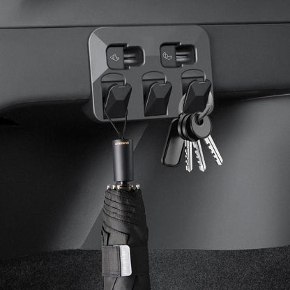 For Tesla Model Y Car Hidden Trunk Modification Button Folding Hook