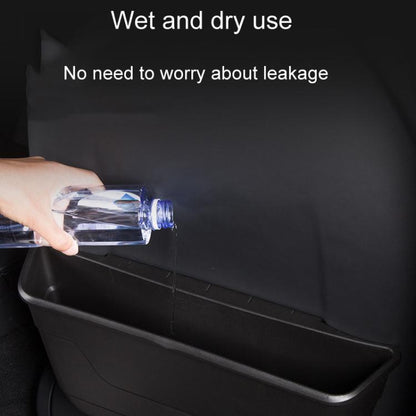 Car Seat Rear Wet And Dry Storage Boxes, For Tesla Model 3 / Y, For Tesla New Model 3