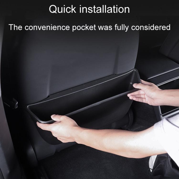 Car Seat Rear Wet And Dry Storage Boxes, For Tesla Model 3 / Y, For Tesla New Model 3
