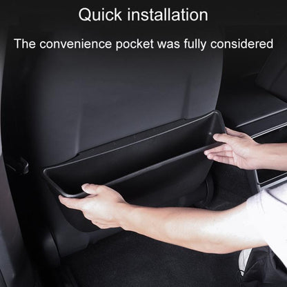 Car Seat Rear Wet And Dry Storage Boxes, For Tesla Model 3 / Y, For Tesla New Model 3