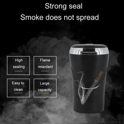 N09A Car Removable Cigarette Ashtray With Light And Lid