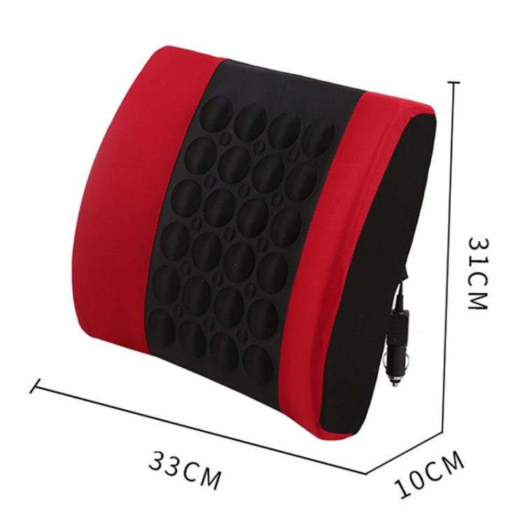 Automotive Universal Electrical Massage Lumbar Cushion Car Lumbar Support Pad
