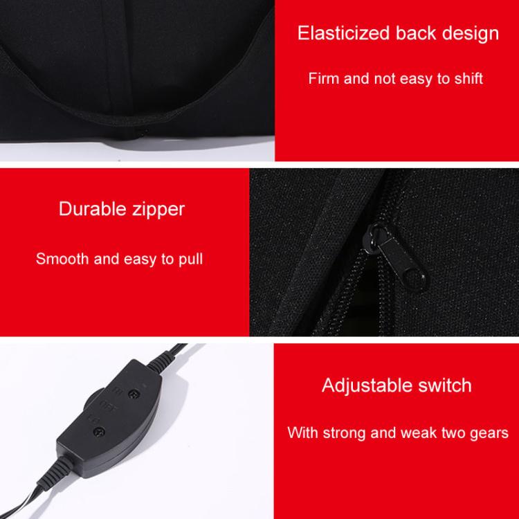 Automotive Universal Electrical Massage Lumbar Cushion Car Lumbar Support Pad